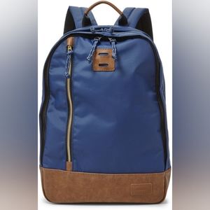 Fossil Sportsman Backpack Navy Blue